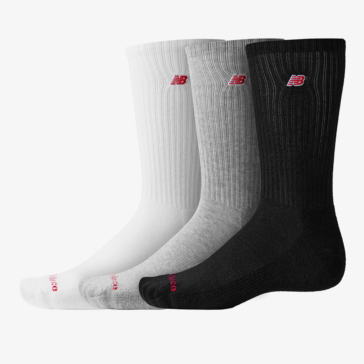 Ponožky New Balance Patch Logo Crew Socks - 3 Pack Rôznofarebný | LAS51263-WM, 0