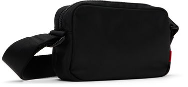Taška cez rameno BOSS Logo Patch Two-Pocket Crossbody Bag Čierna | 50547771, 2
