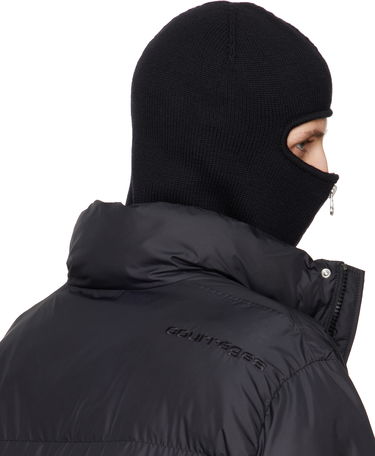 Kulicha Courrèges Courrèges Zipped Wool Balaclava Čierna | 324MCP008FI0036, 2