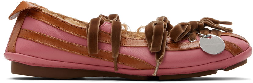 Tenisky a topánky KIKO KOSTADINOV Lella Hybrid Ballerina Flats Ružová | KKAW25FT06