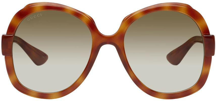 Slnečné okuliare Gucci Round Frame Sunglasses Vínová | GG1432S, 0