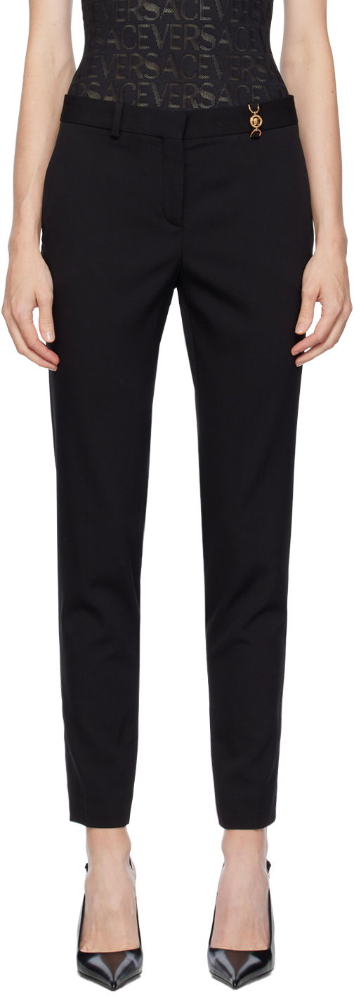 Nohavice Versace Medusa '95 Trousers Čierna | 1010336_1A00905, 0