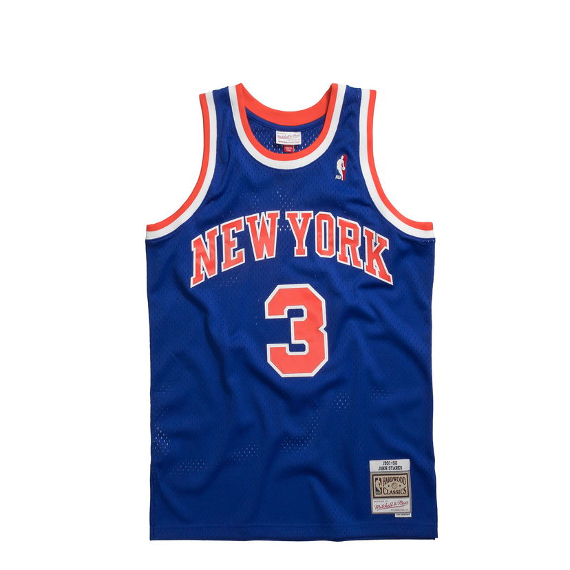 Dres Mitchell & Ness NBA Swingman Jersey New York Knicks Road 1991-92 John Starks #3 Navy | smjygs18189-nykroya91jsr