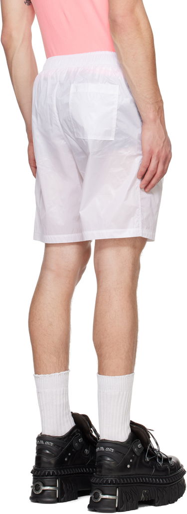 Šortky VETEMENTS Vetements Oval Logo Swim Shorts Biela | MA66SW100W, 2