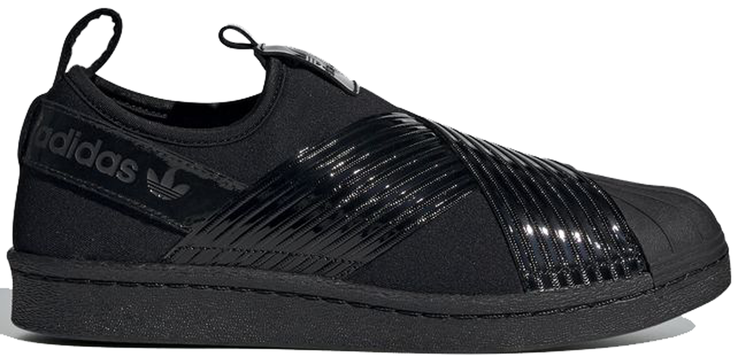 Tenisky a topánky adidas Originals Superstar Slip-On Triple Black W Čierna | BD8055, 0