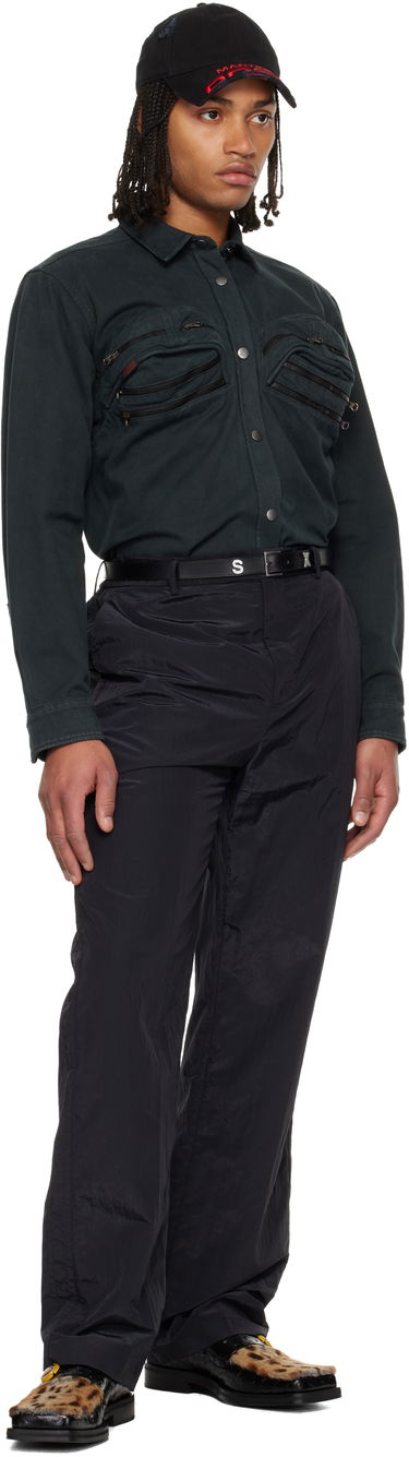 Košeľa Martine Rose Martine Rose Bumbag Shirt Zelené | 484WP22414, 4