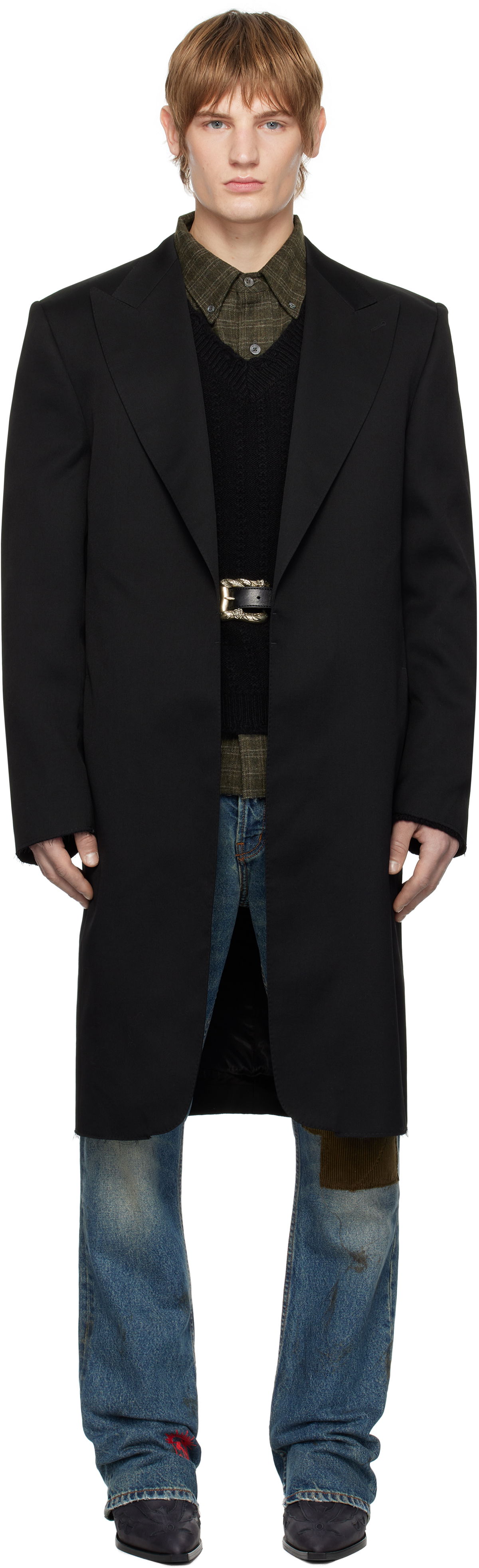 Kabáty Enfants Riches Déprimés Enfants Riches Déprimés Farewell Coat Čierna | 030-490, 0