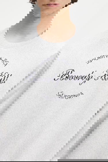 Mikina Sporty & Rich Sporty & Rich Beverly Script Sweatshirt Šedá | ST082626257GY03, 6