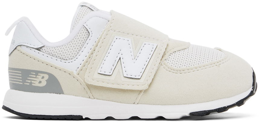 Tenisky a topánky New Balance 574 New-B Hook & Loop Béžová | NW574EVW, 0