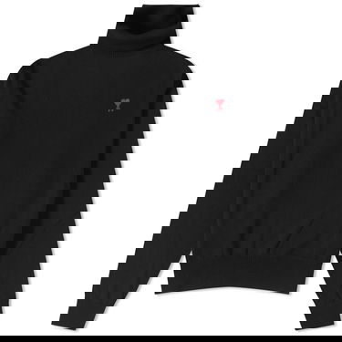 Oblečenie AMI Small A Heart Roll Neck Čierna | HKS411-KN0025-001, 0