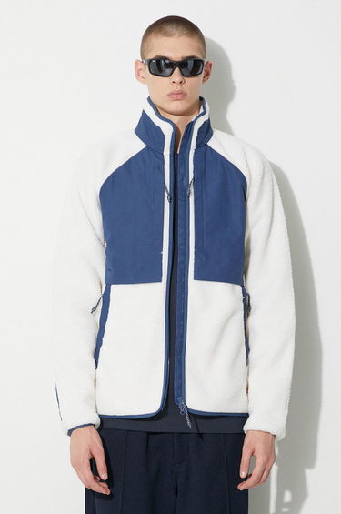 Bomber bunda FJÄLLRÄVEN Vardag Pile Fleece Jacket Biela | F87164.113.534, 0