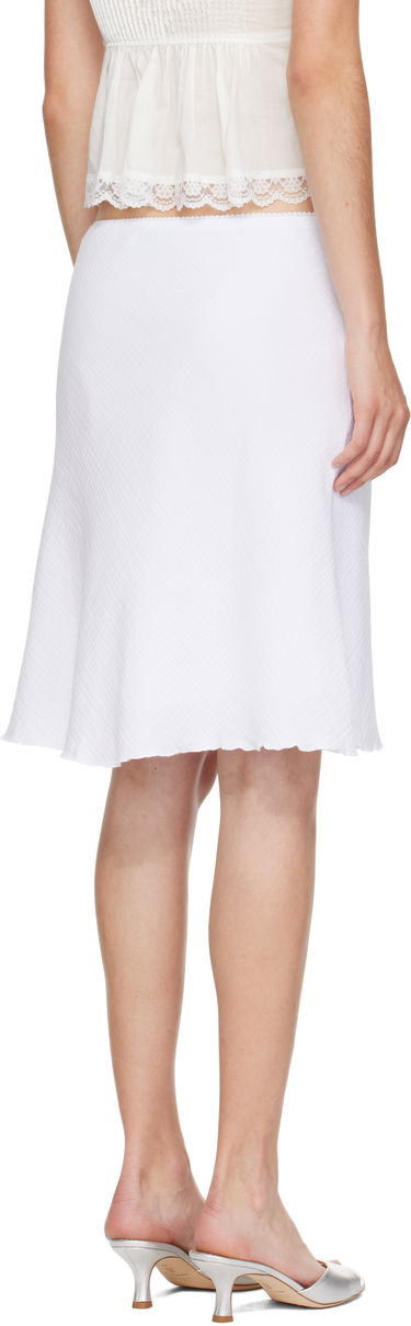 Sukňa GUIZIO Guizio Paloma Midi Skirt Biela | P25338W157, 2