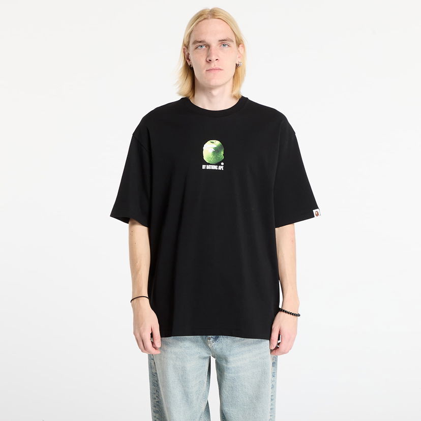 Tričko BAPE T-Shirt Relaxed Fit Multi Ape Head Čierna | 001TEL801318MBLK
