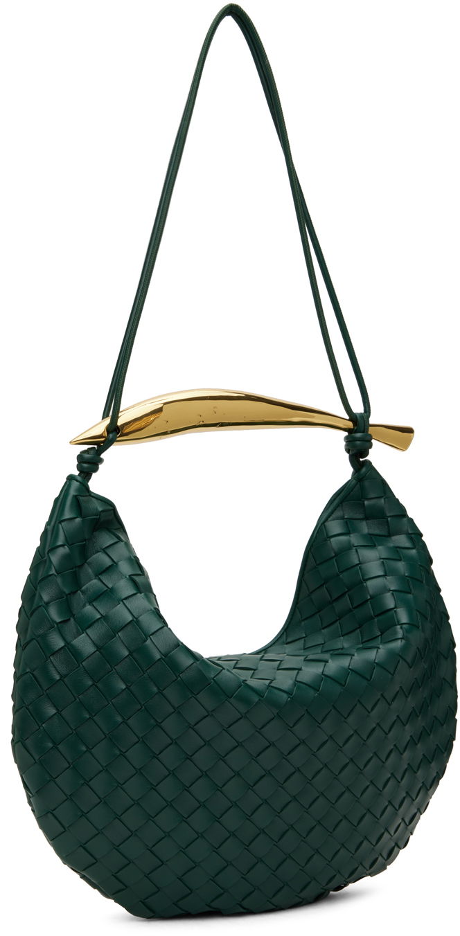 Medium Intrecciato Leather Shoulder Bag