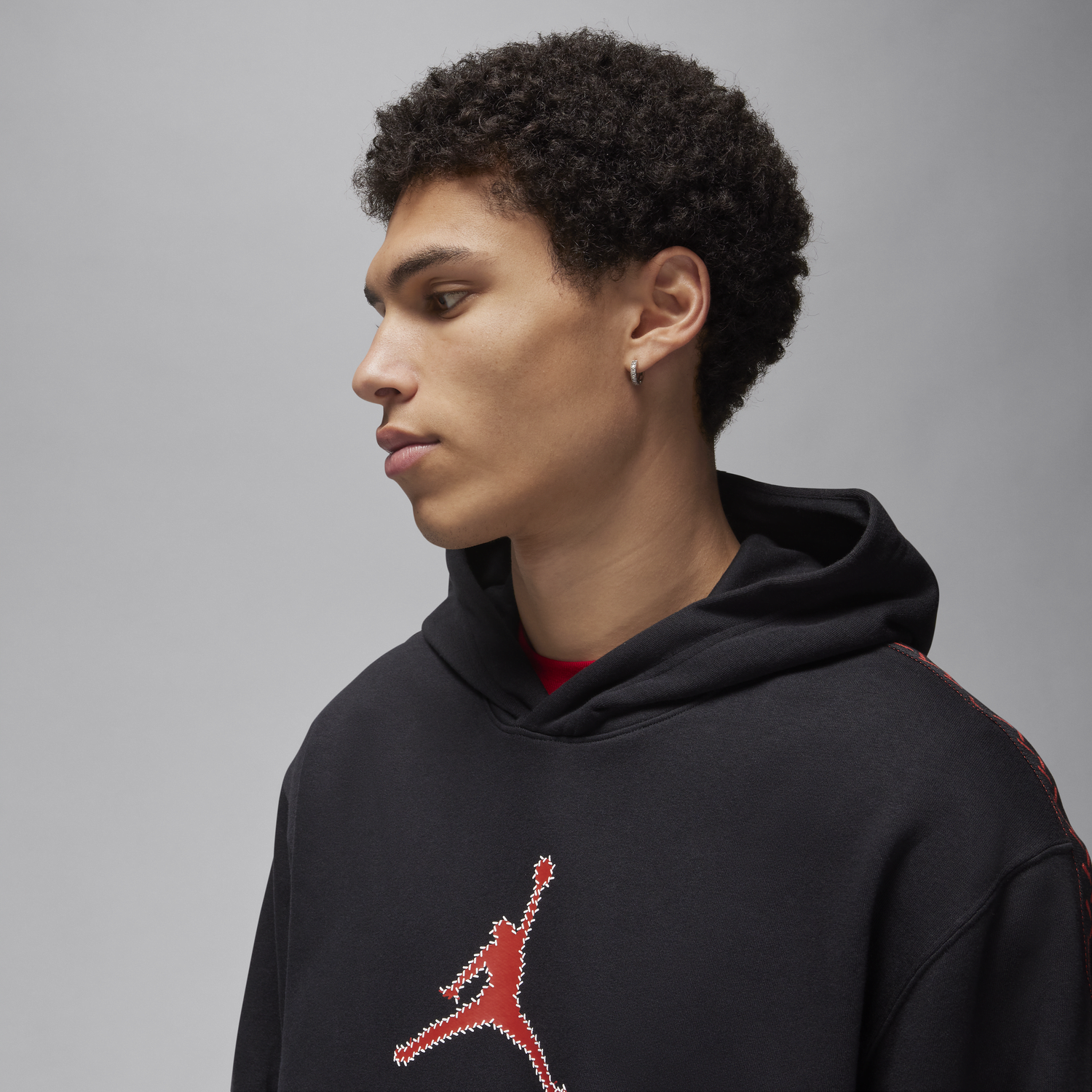Mikina Nike Jordan Flight MVP Fleece Hoodie Čierna | FN6352-010, 1