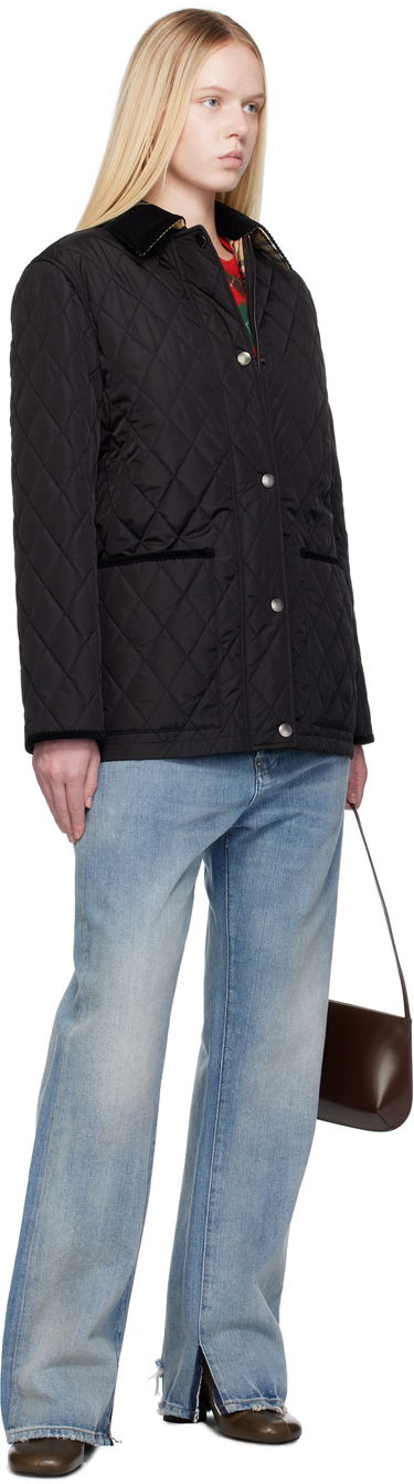 Bunda Burberry Burberry Broadway Quilted Jacket Čierna | 8113824, 3