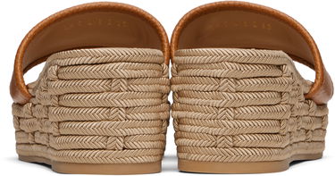 Starostlivosť o obuv Valentino Valentino Garavani VLogo Signature Espadrille Wedge Sandals Béžová | 6W0S0LY8DTW, 4