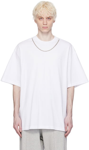 Tričko Ambush Ballchain T-Shirt Tyrkysová | BMAA001S24JER0010101, 0