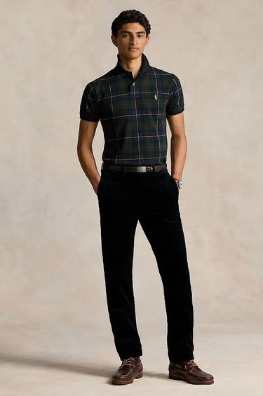 Košeľa Polo by Ralph Lauren Gold PP Tartan Polo Navy | 710880182001, 3