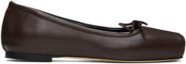 Oblečenie Aeyde Aeyde Gabriella Ballerina Flats Hnedá | A11-FL-GBRS08FL26-SS24-953-007, 0