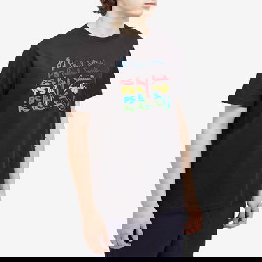 Tričko Paul Smith Paul Smith Distorted Logo T-Shirt, Size M Čierna | M2R-011R-NP4697-79, 2