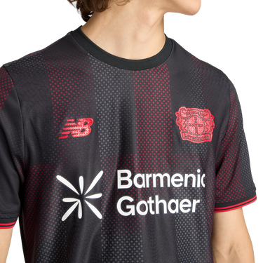 Dres New Balance Bayer 04 Leverkusen Home Jersey 2025/26 Čierna | mt230540-hme, 3
