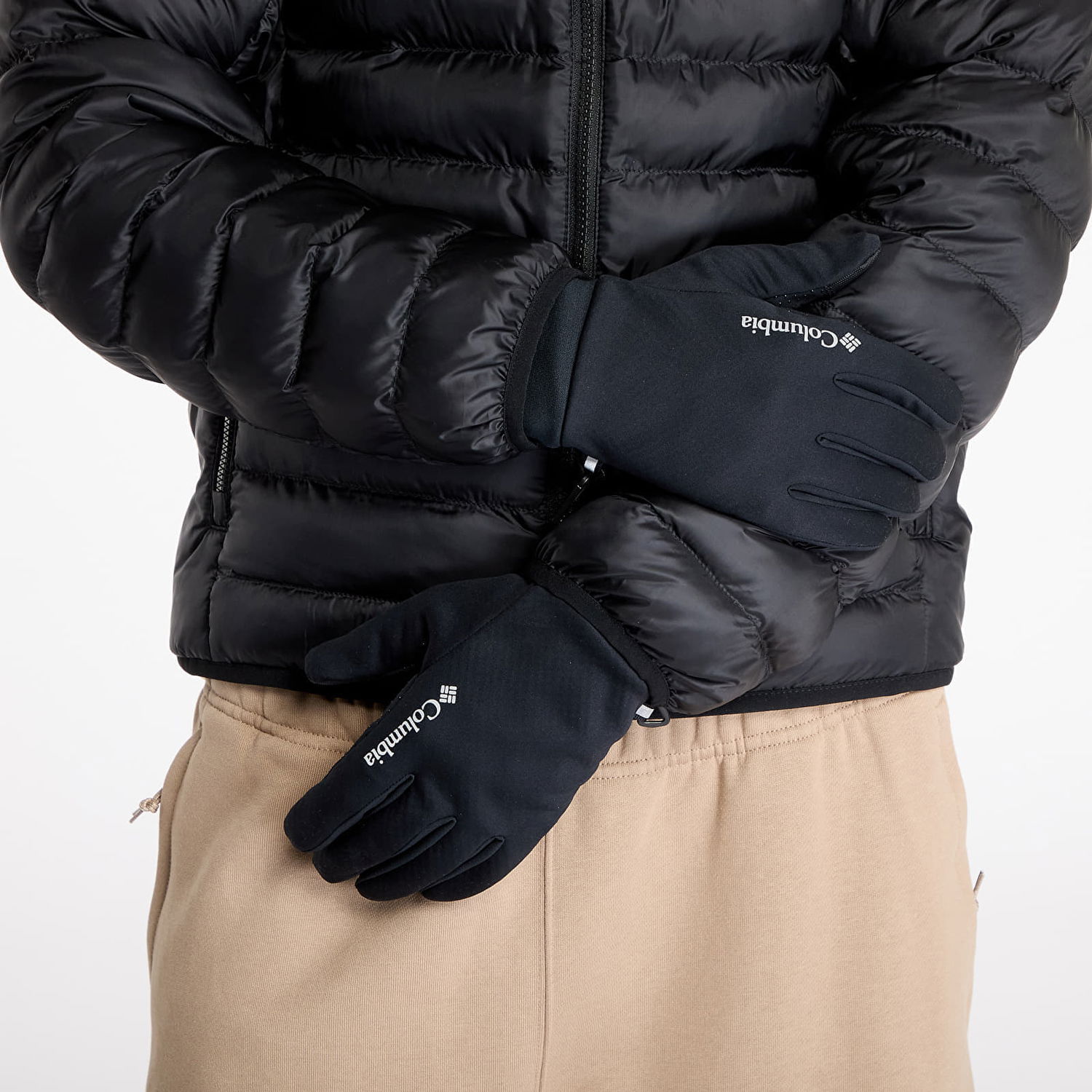 Rukavice Columbia M Trail Commute™ II Glove Black M Čierna | 2094001010, 0