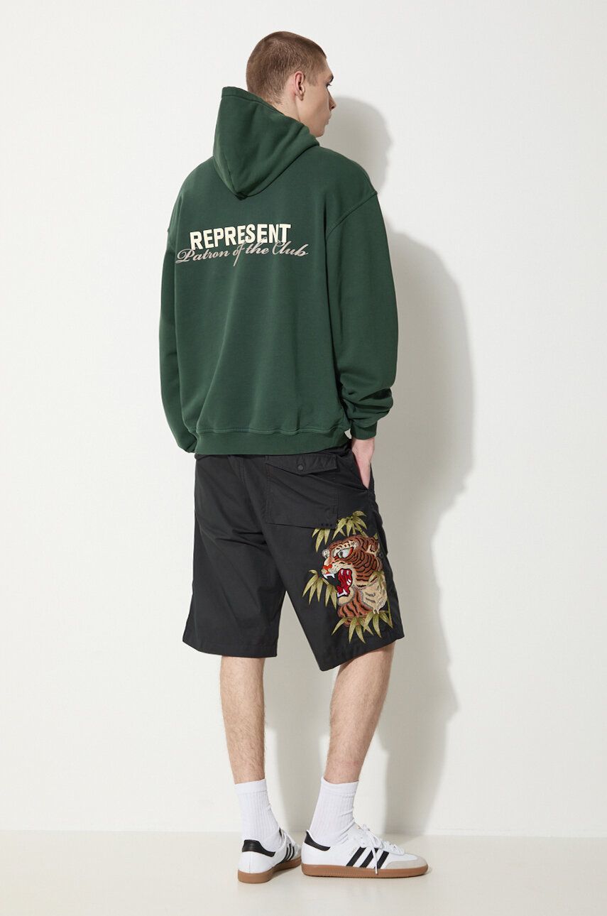 Šortky Maharishi Maharishi Maha Tiger Loose Snoshorts Čierna | 5099.BLACK, 1