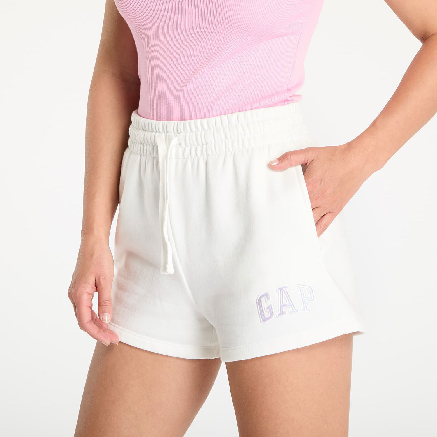 Šortky GAP GAP Logo Shorts Biela | 769323-05, 1
