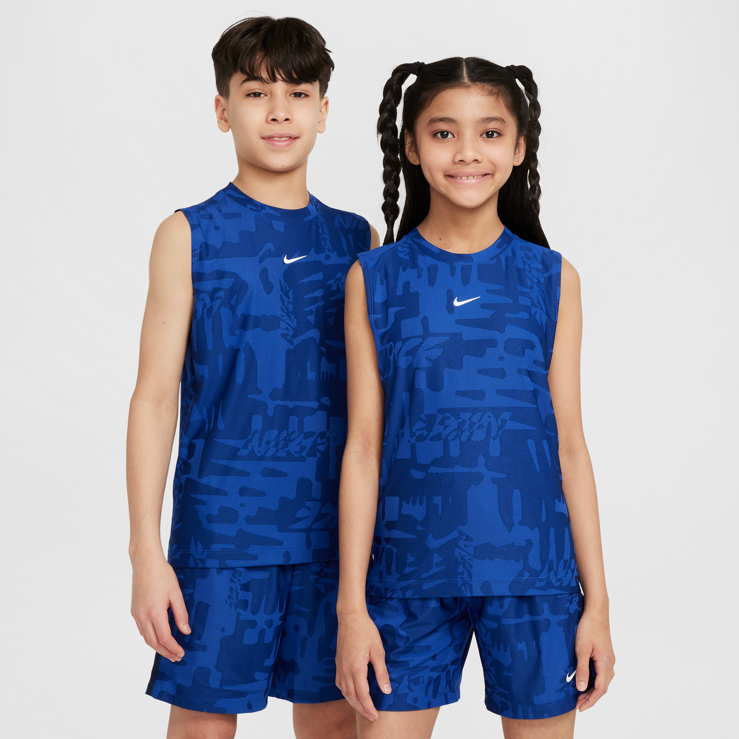 Šortky Nike Nike Multi Dri-FIT Sleeveless Shirt Modrá | HJ3794-480, 0