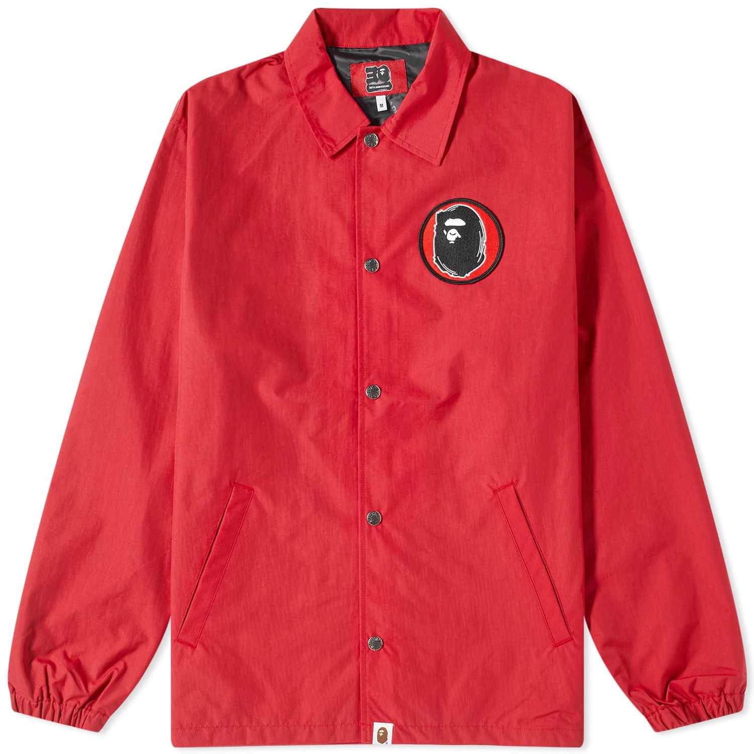 Kabáty BAPE 30th Anniversary Coach Jacket Červená | 001LJJ701002F-RED, 0