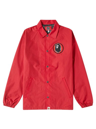 Kabáty BAPE 30th Anniversary Coach Jacket Červená | 001LJJ701002F-RED