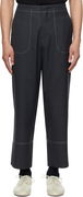 ADER error Product. 81 Pinstripe Cropped Trousers