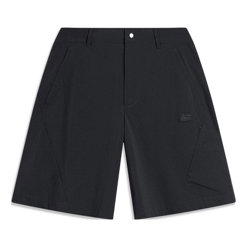 Šortky Li-Ning Label Logo Shorts Čierna | AKST439-1