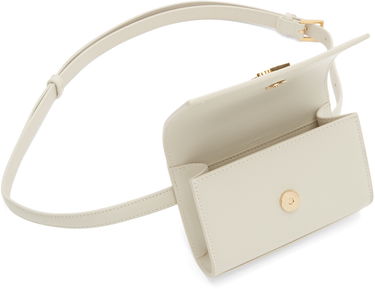 Ľadvinka Saint Laurent Saint Laurent Mini Kate Belt Bag Biela | 650966 BOW0J, 2