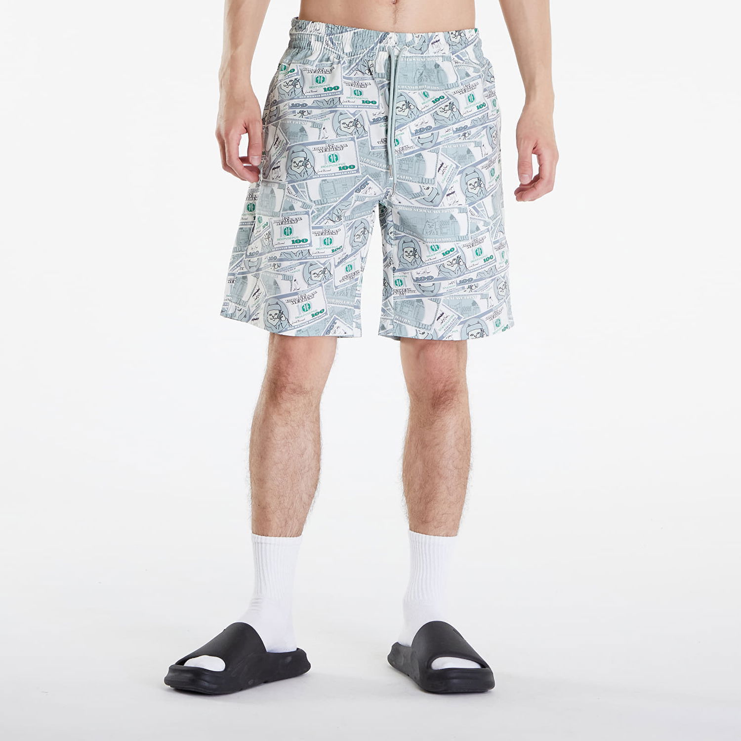Šortky RIPNDIP Moneybag Swim Shorts Olive Zelené | RNDSPR24132, 0