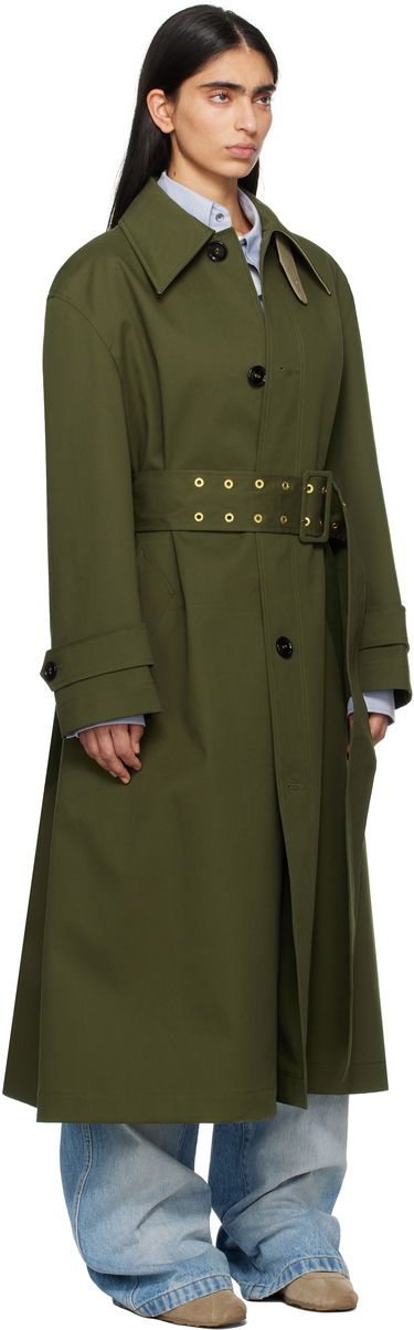 Trenčkot AMI AMI Paris Belted Coat Béžová | FJK521.CO0081, 4