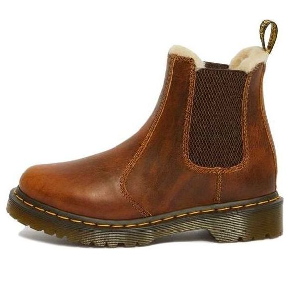 Tenisky a topánky Dr. Martens Faux Fur Lined Chelsea Boots Hnedá | 23898243, 0