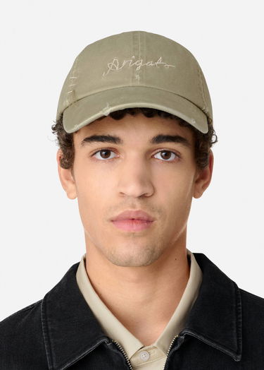 Šiltovka AXEL ARIGATO Distressed Cotton Cap Zelené | X3077002, 6