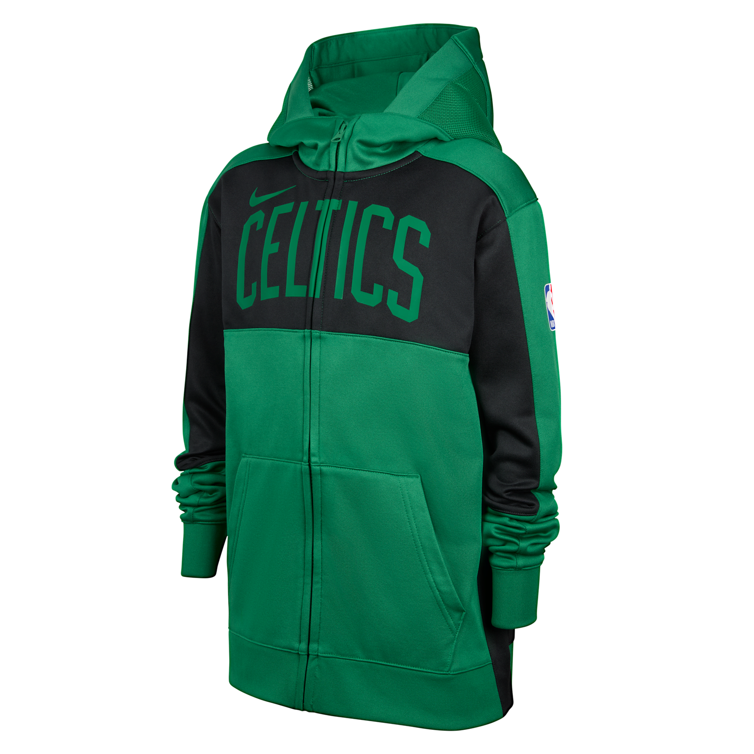Mikina Nike Boston Celtics Nike Showtime Full-Zip Hoodie Zelené | HV1225-312, 1