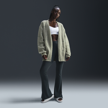 Sveter Nike Cardigan Cozy Zelené | FZ1711-370, 2