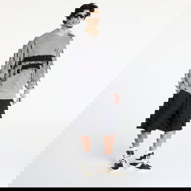 Sveter Y-3 Y-3 Graphic Knit Crew Sweatshirt Šedá | JM3238, 4