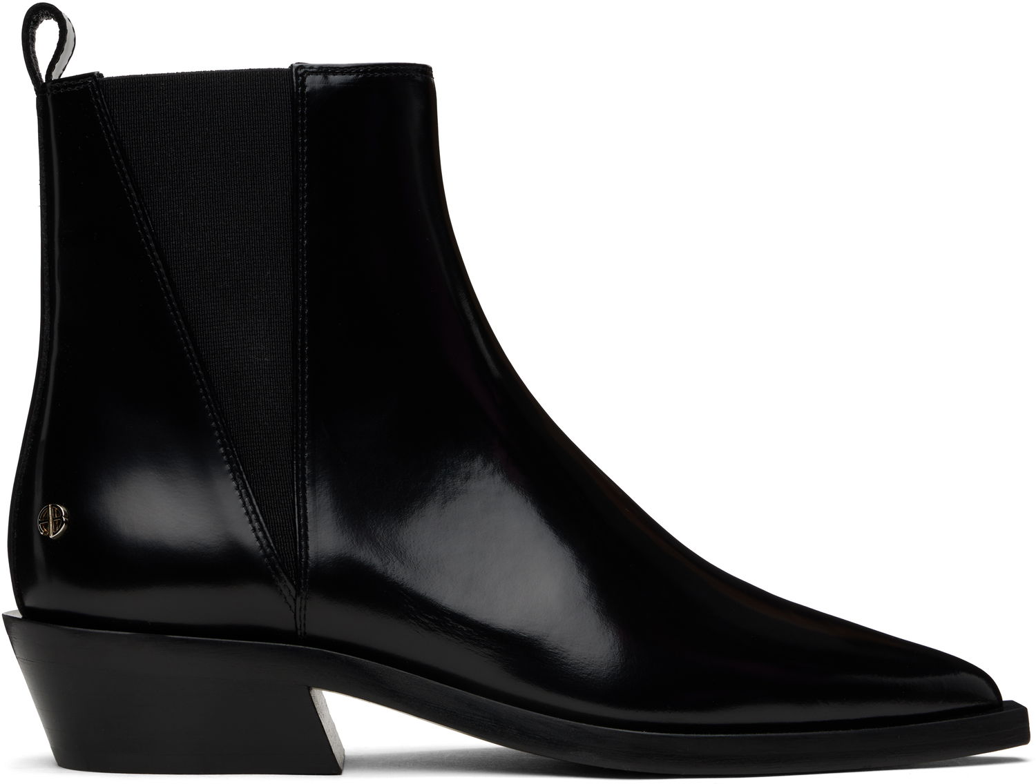 Oblečenie Anine Bing ANINE BING Bekah Flat Ankle Boots Čierna | A-14-10196-050, 0