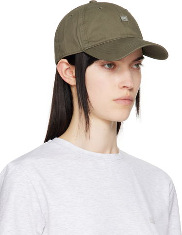Šiltovka Acne Studios Acne Studios Stud Logo Baseball Cap Zelené | C40389-, 3