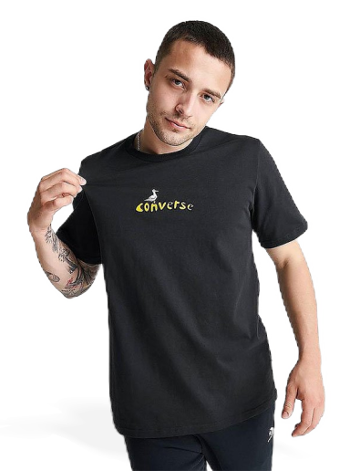 Tričko Converse Lighthouse Tee Čierna | 10024760-A01