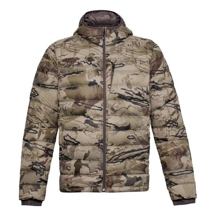 Prešívaná bunda Under Armour Storm Ridge Reaper Down Hooded Jacket Hnedá | 1355327-999