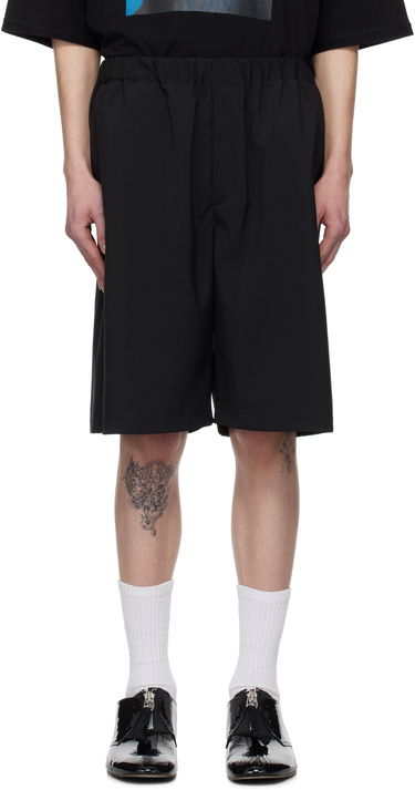 Šortky UNDERCOVER Undercover Elasticated Waist Shorts Čierna | UP1E4507-2, 0