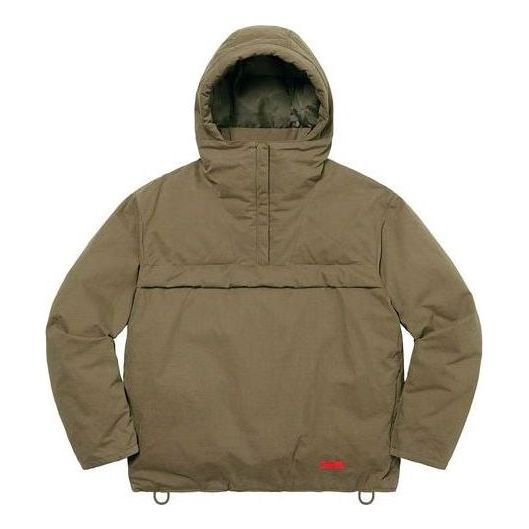 Vetrovka Supreme Hooded Down Pullover Zelené | SUP-SS22-172, 0
