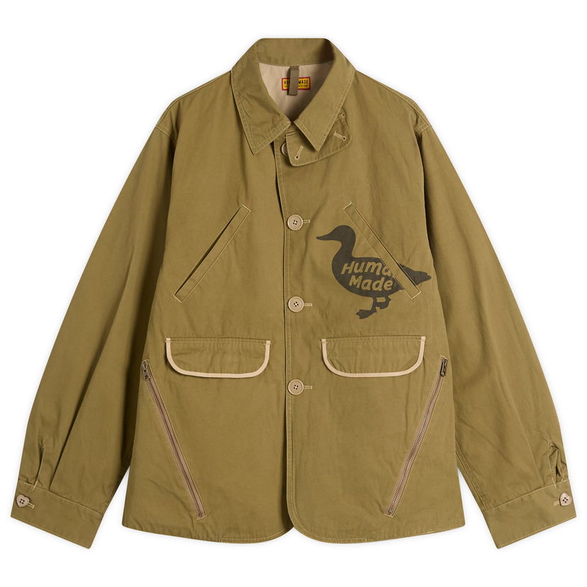 Bunda Human Made Human Made Hunting Jacket, Size Large undefined | HM29JK023-OLV