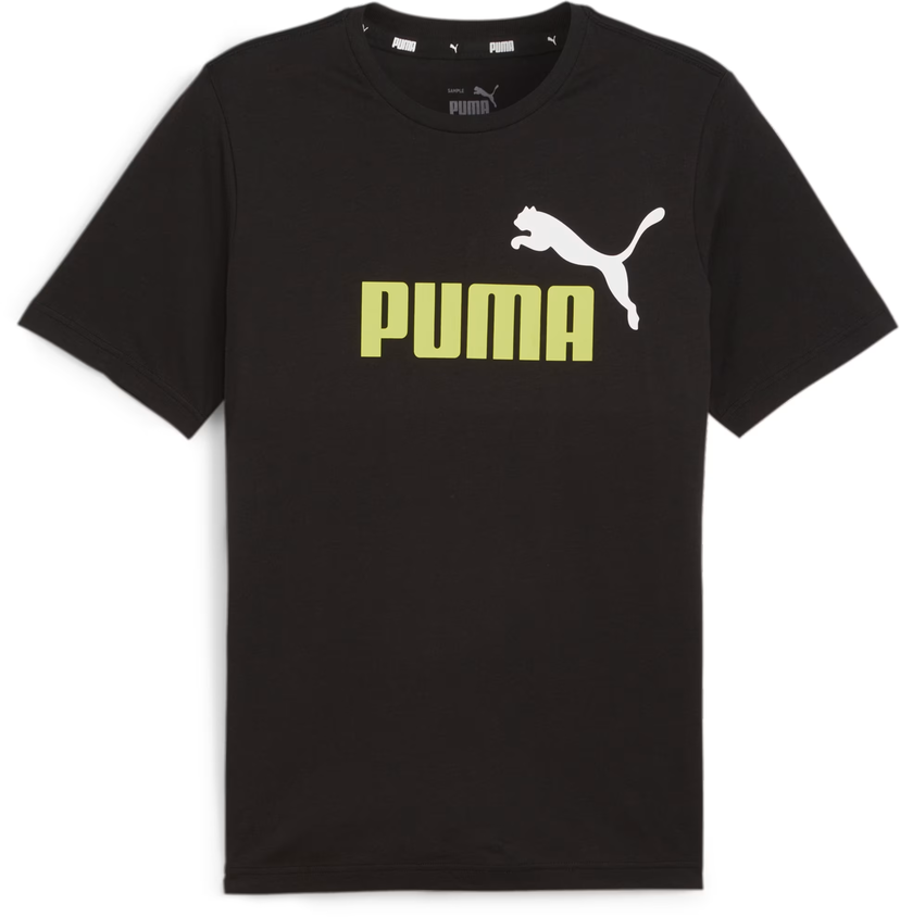 Tričko Puma ESS 2 Col Logo T-Shirt Čierna | 586759-059